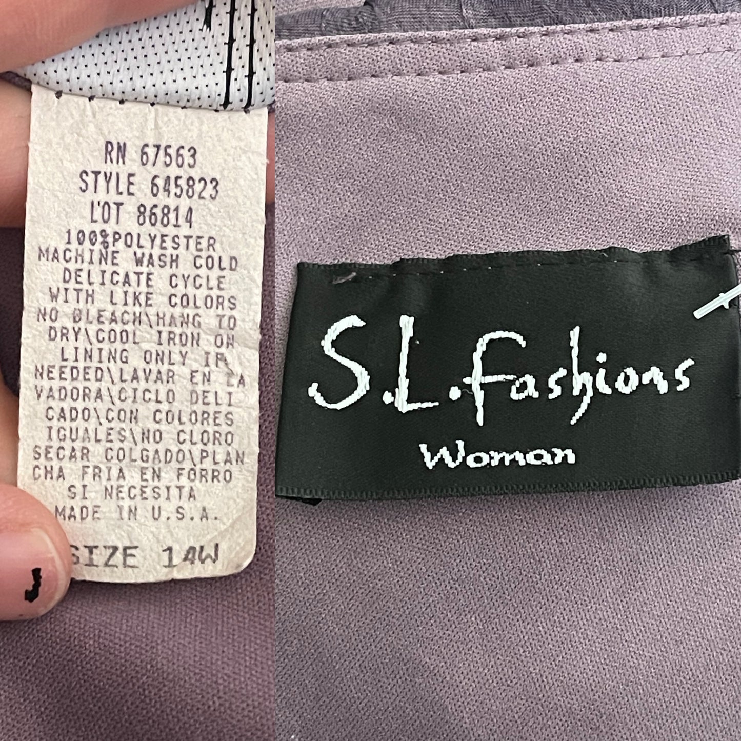90’s Floral Midi Dress (1X)