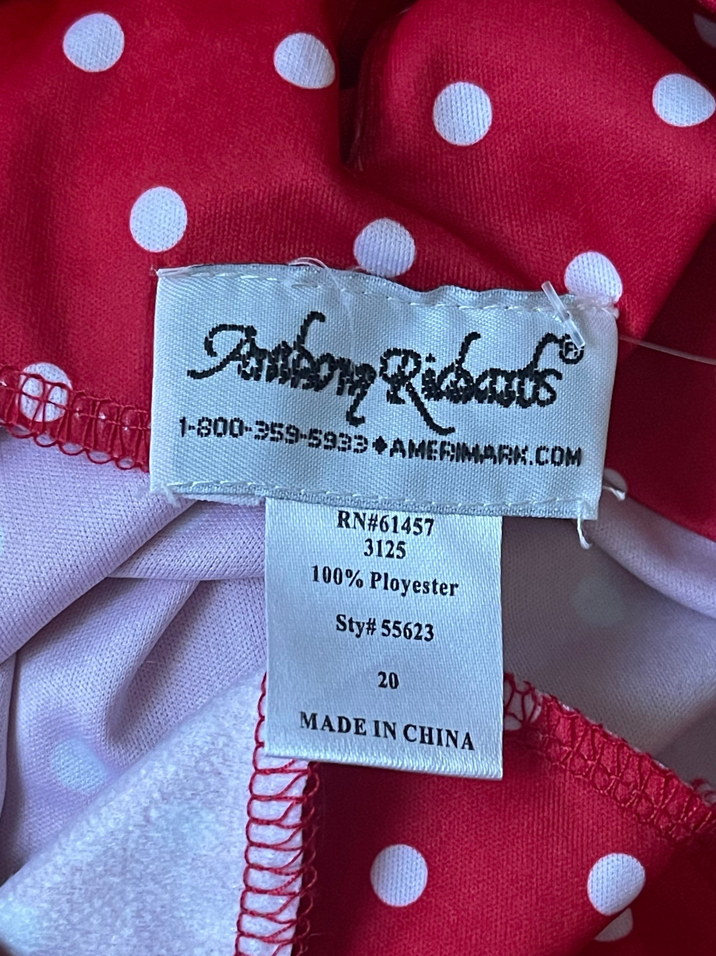 90’s/Y2K Polka Dot A-Line Dress (1X/2X)