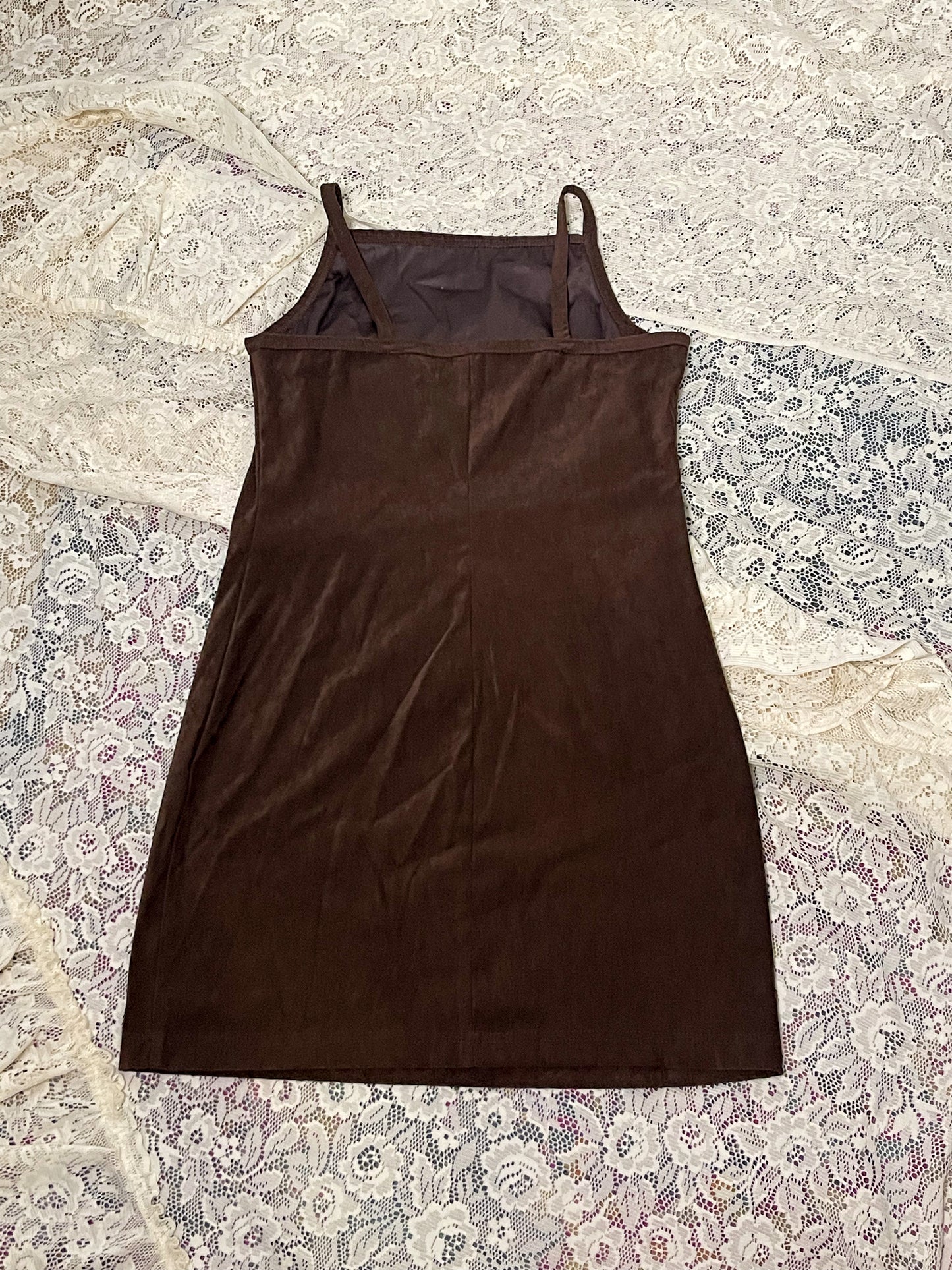 90’s Brown Mini Dress (S)