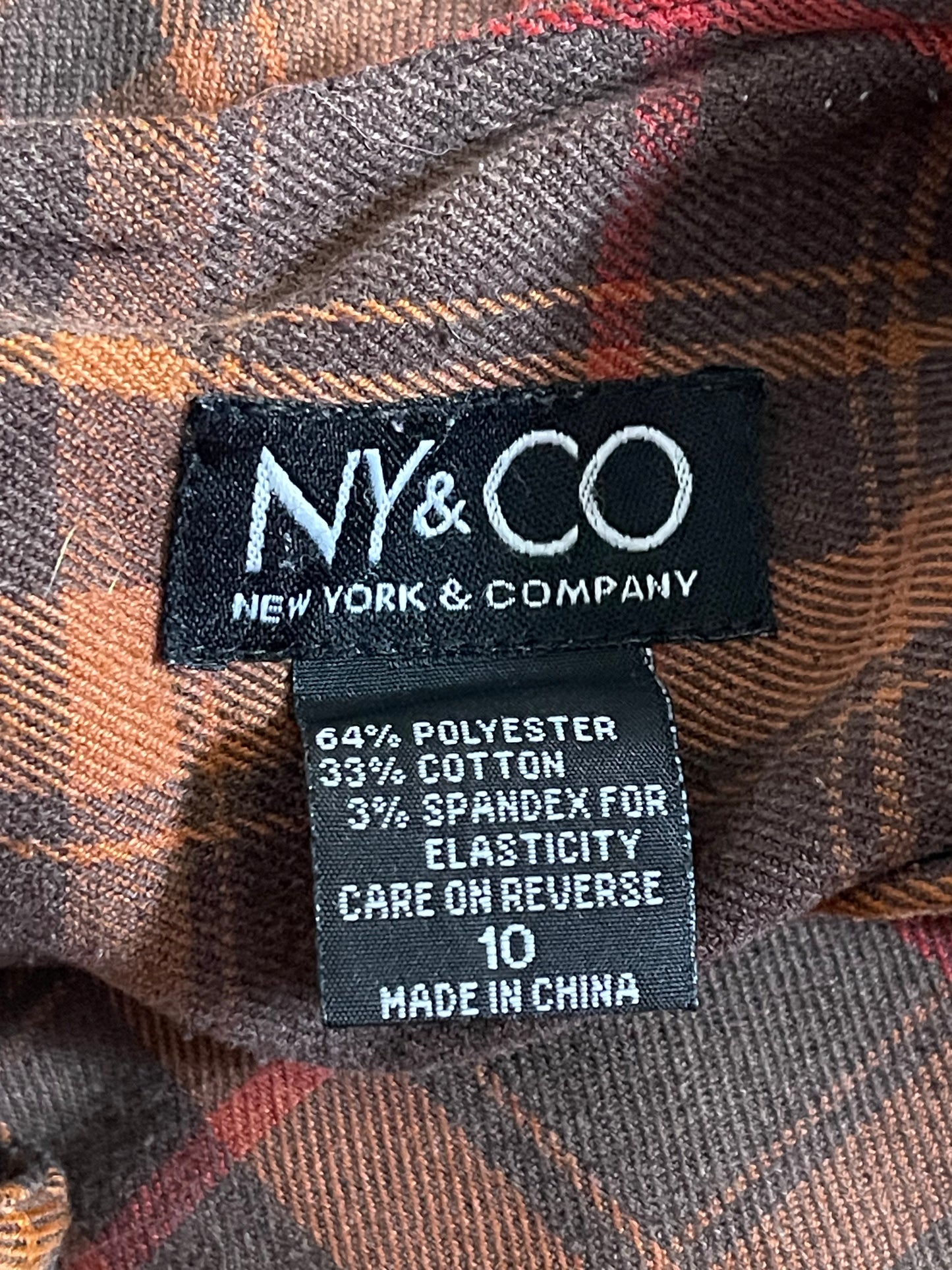 90’s Plaid Mini Dress (L/XL)