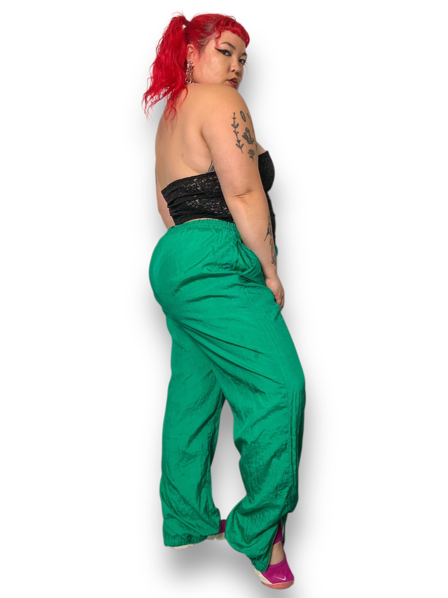 80’s Blair Boutique Green Track Pants (2X)
