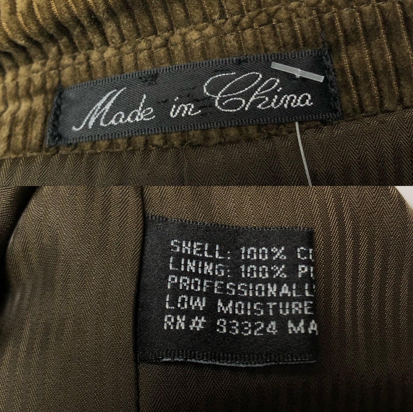 90’s Monsieur Adolfo Brown Corduroy Blazer (L/XL)
