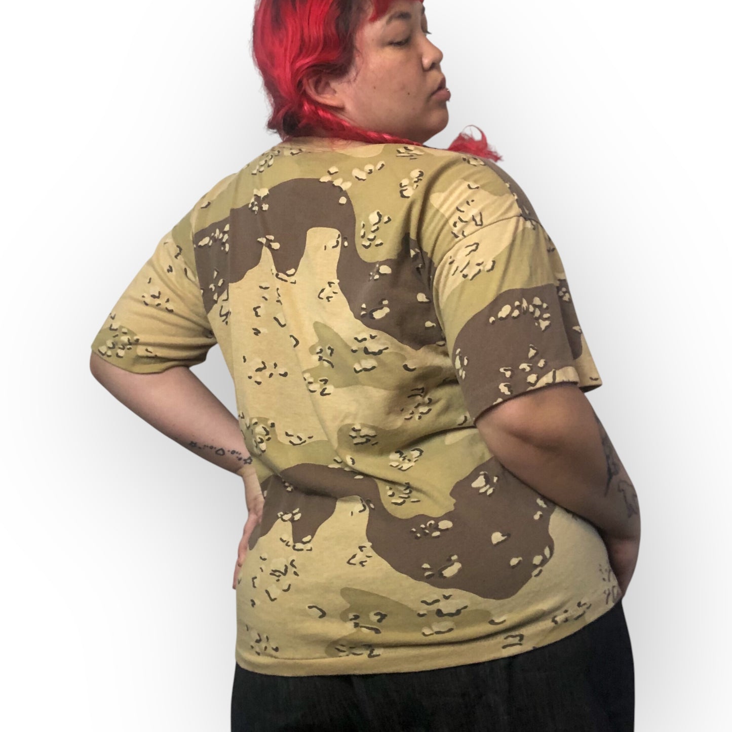 HIGH ANXIETY camo tee (XL/2X)