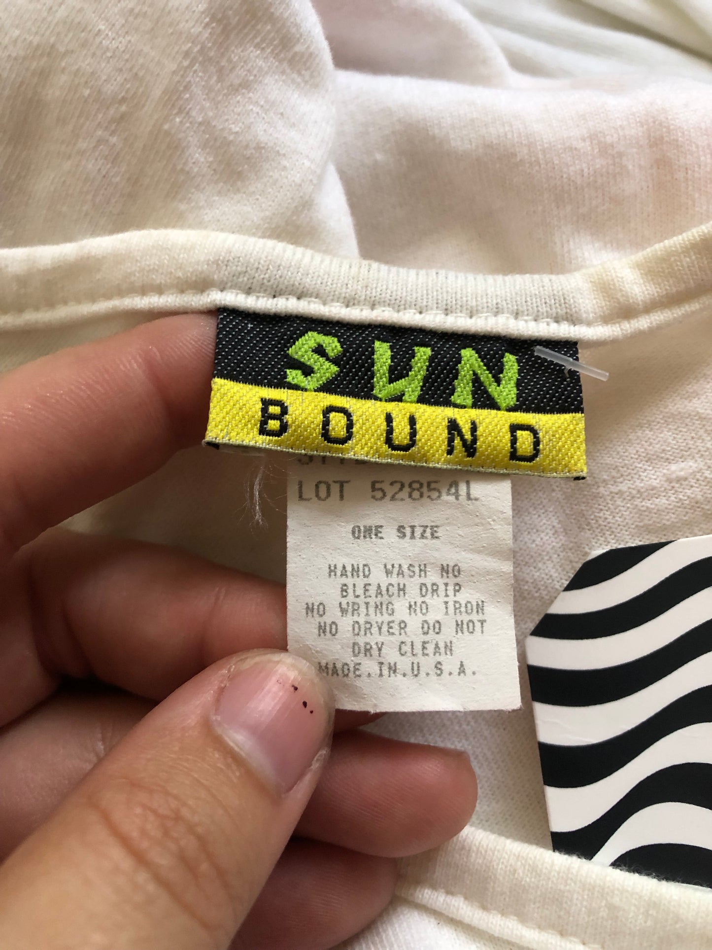 80’s Sun Bound White T-Shirt Mini Dress (M/L/XL)