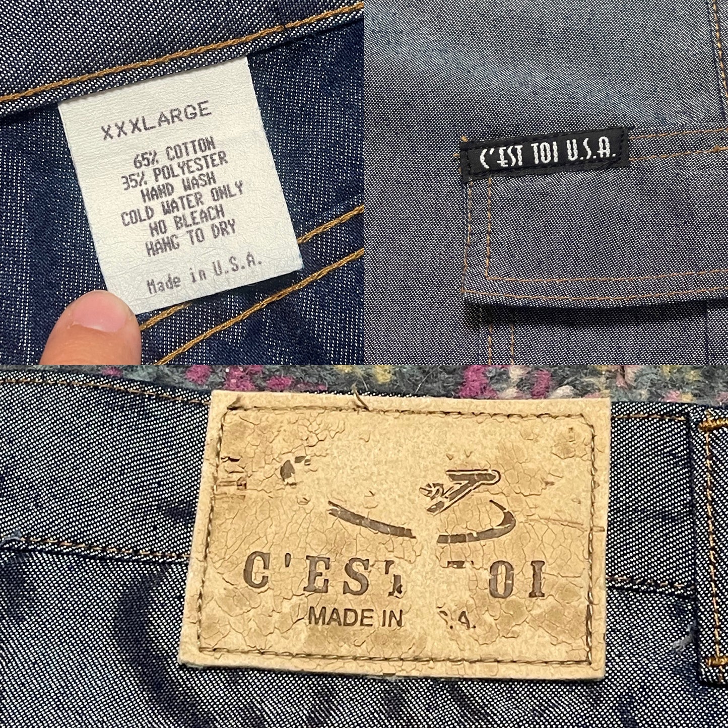 90’s/Y2K Shiny Cropped Cargo Pants (1X/2X)