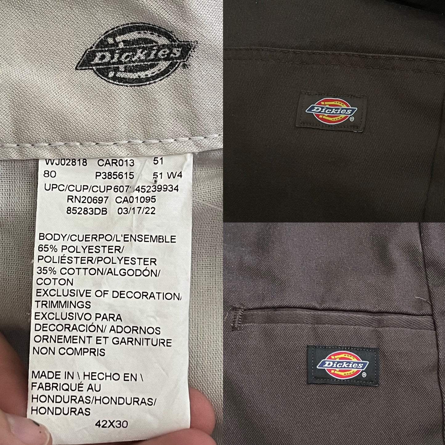 Dickies Brown Work Pants (2X)