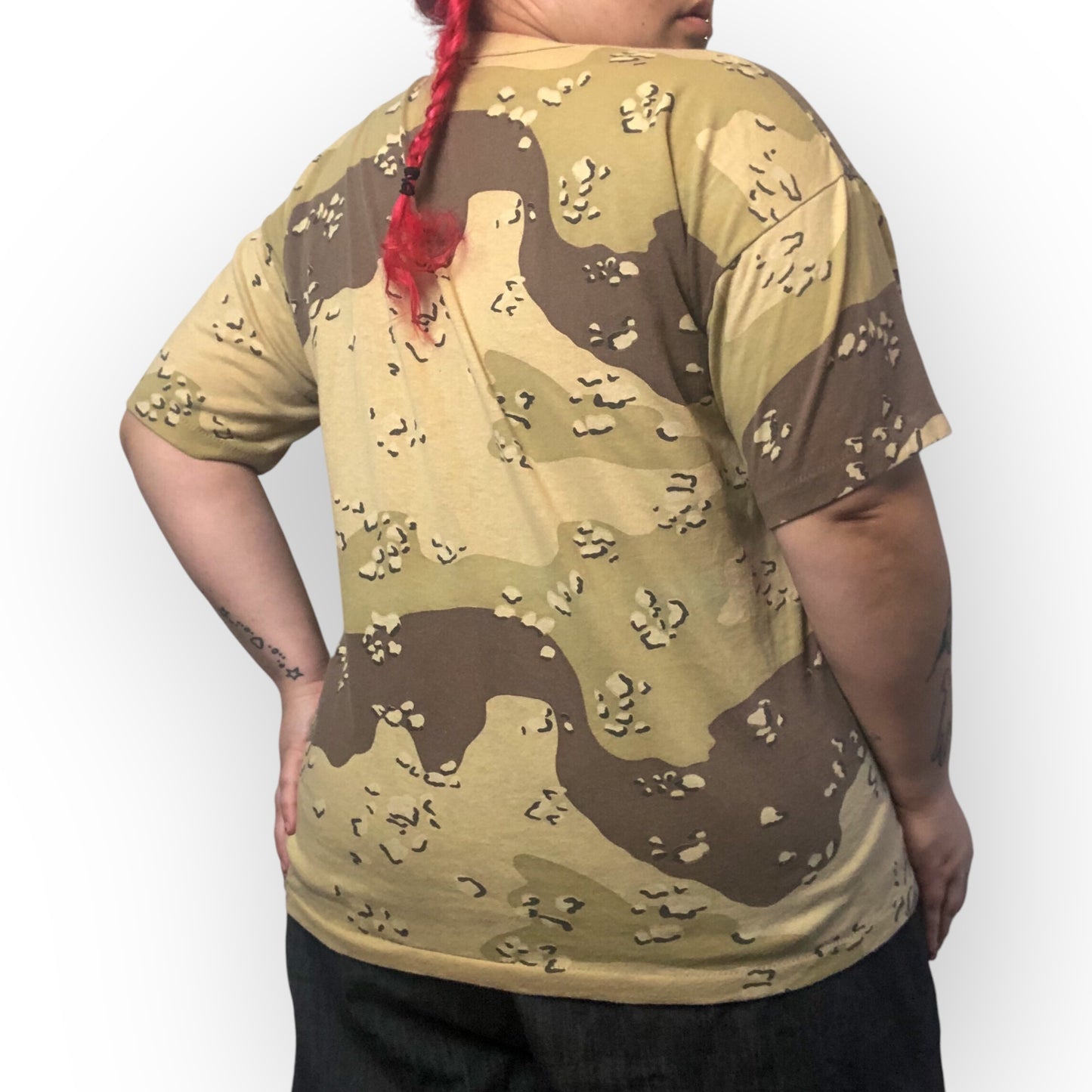 HIGH ANXIETY camo tee (XL/2X)