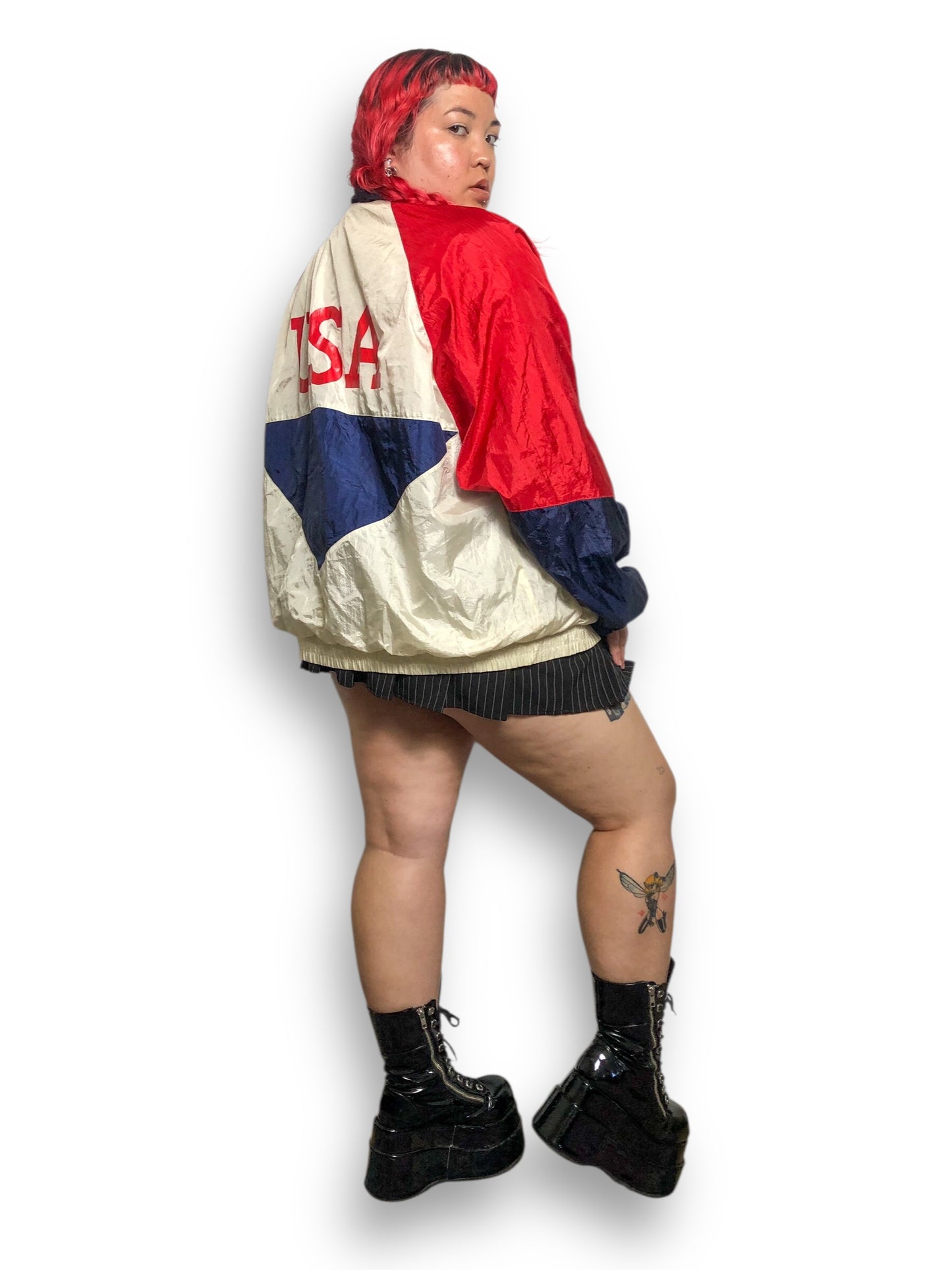90’s Avon USA Olympics Windbreaker (L/XL/2X/3X)