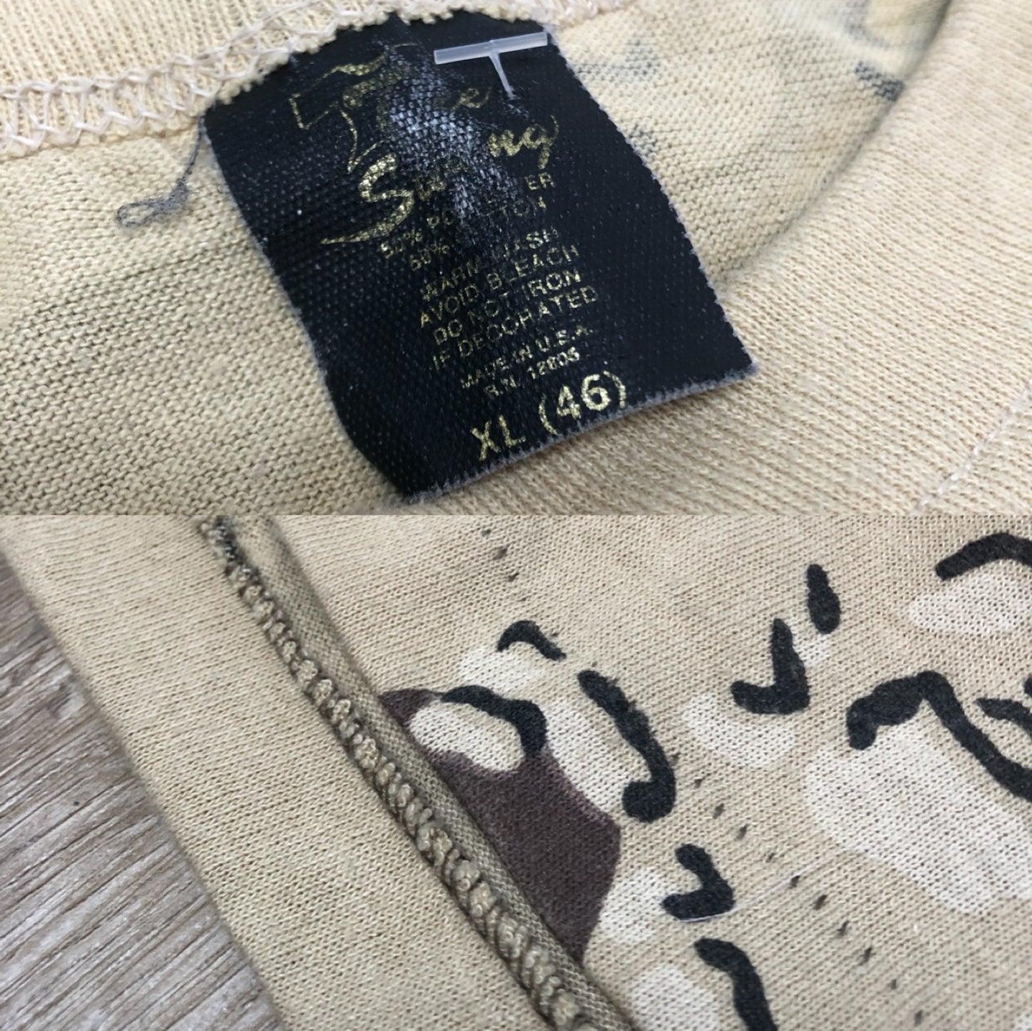 HIGH ANXIETY camo tee (XL/2X)