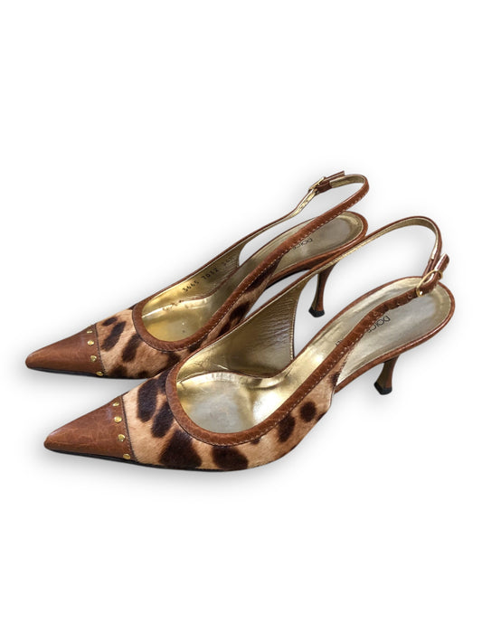 Dolce & Gabanna Leopard Slingback Heels (6/6.5)