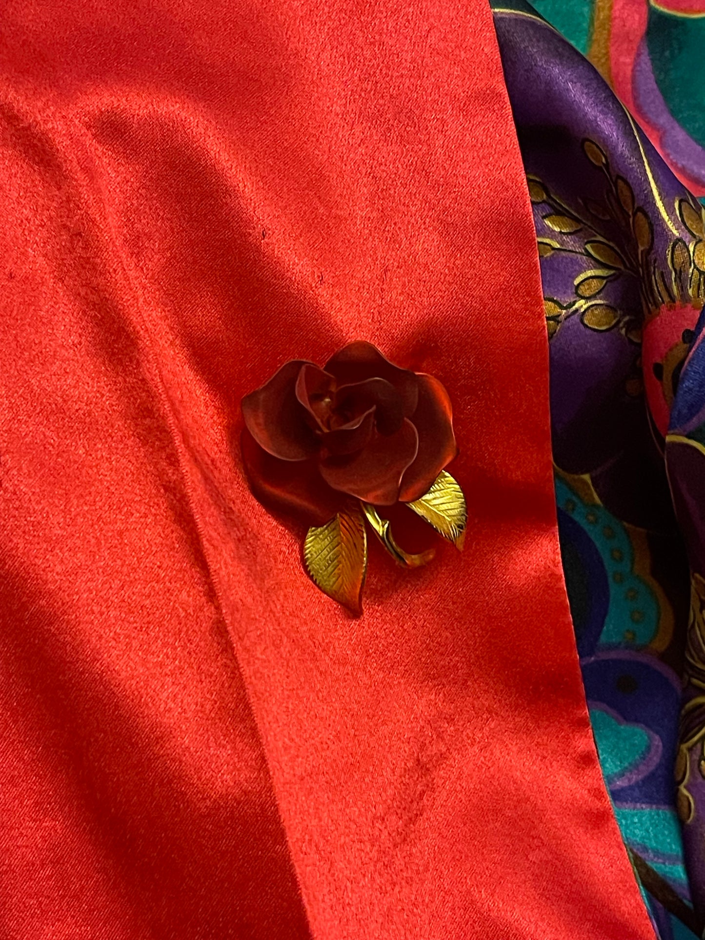80’s Colorful Retro Print Blazer (XL/1X)