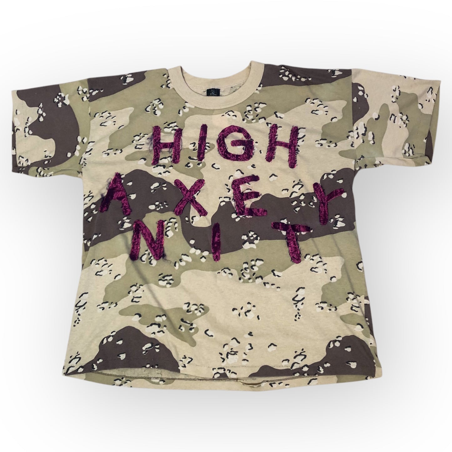 HIGH ANXIETY camo tee (XL/2X)