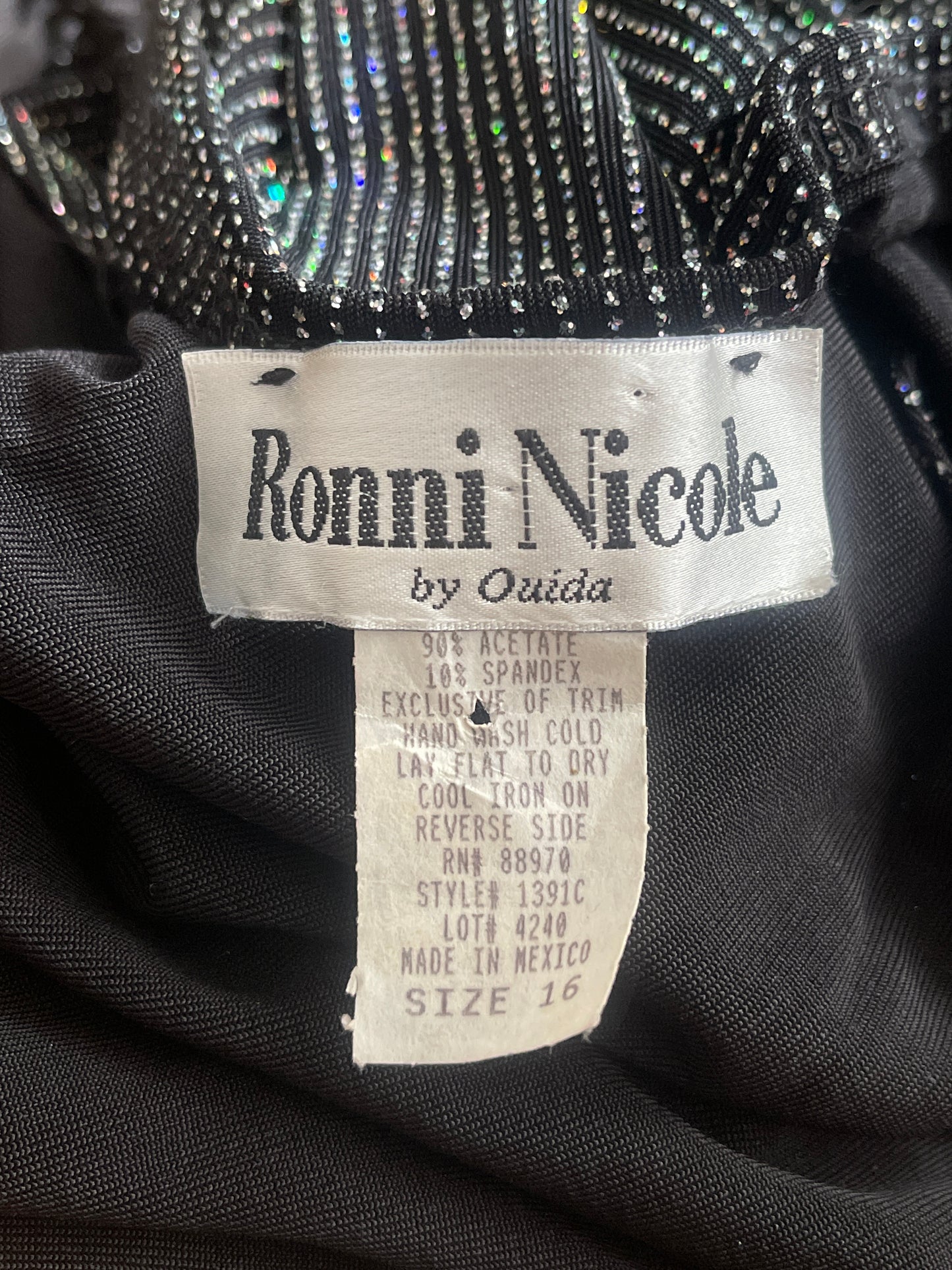 90’s Goth Glam 2-Piece Set (XL/1X)
