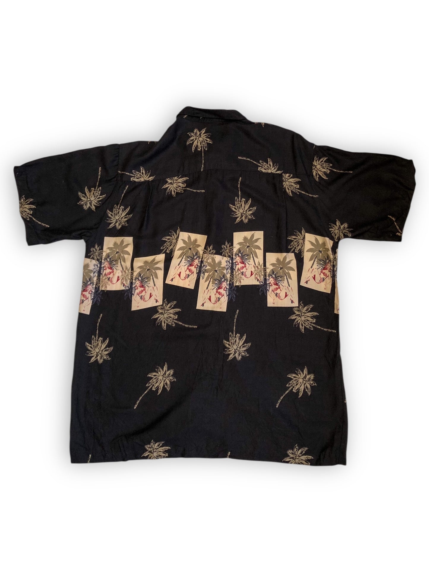 80’s Rob Chereskin Black Hawaiian Shirt (M/L)