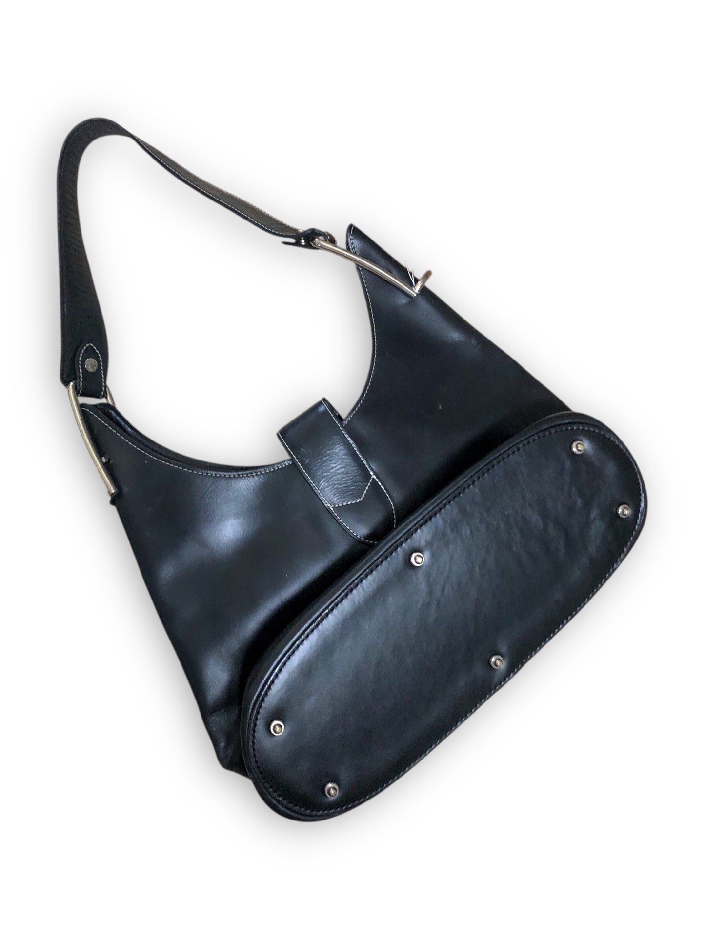 Vintage Dooney Bourke Black Leather Purse