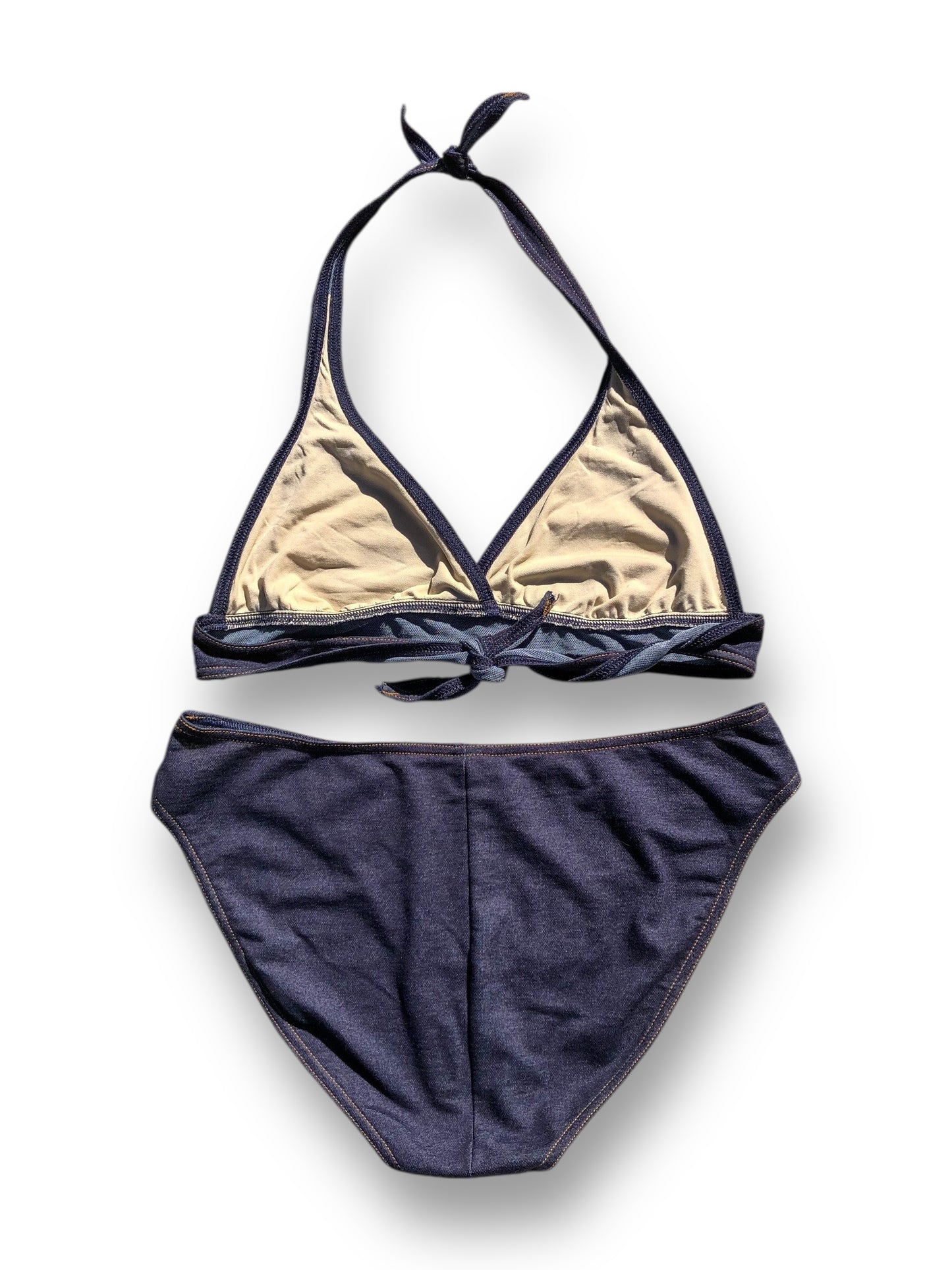 Dark Wash Denim Bikini (L/XL)