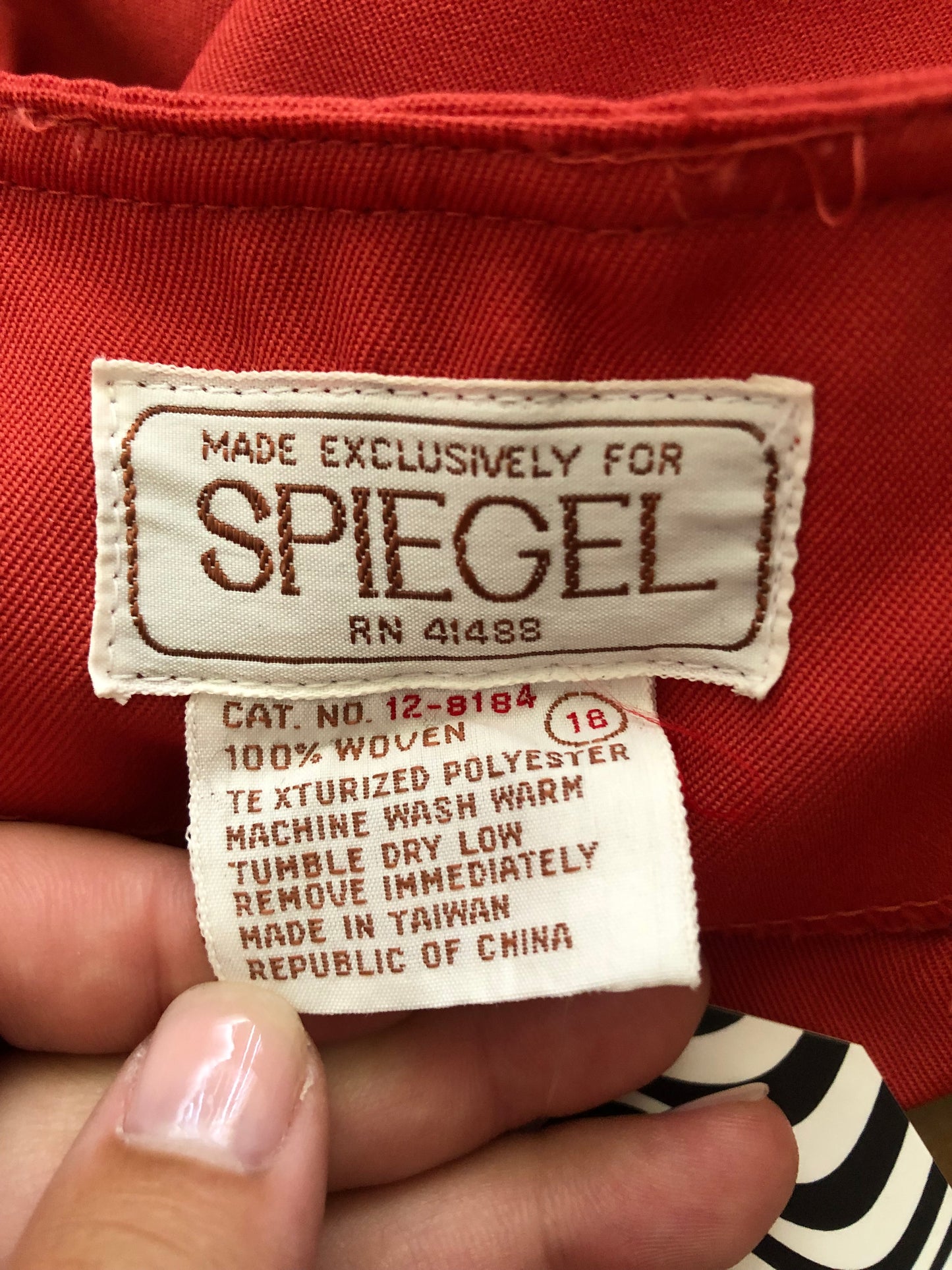 80’s/90’s Spiegel Sunset Orange 2-Piece Set (L)