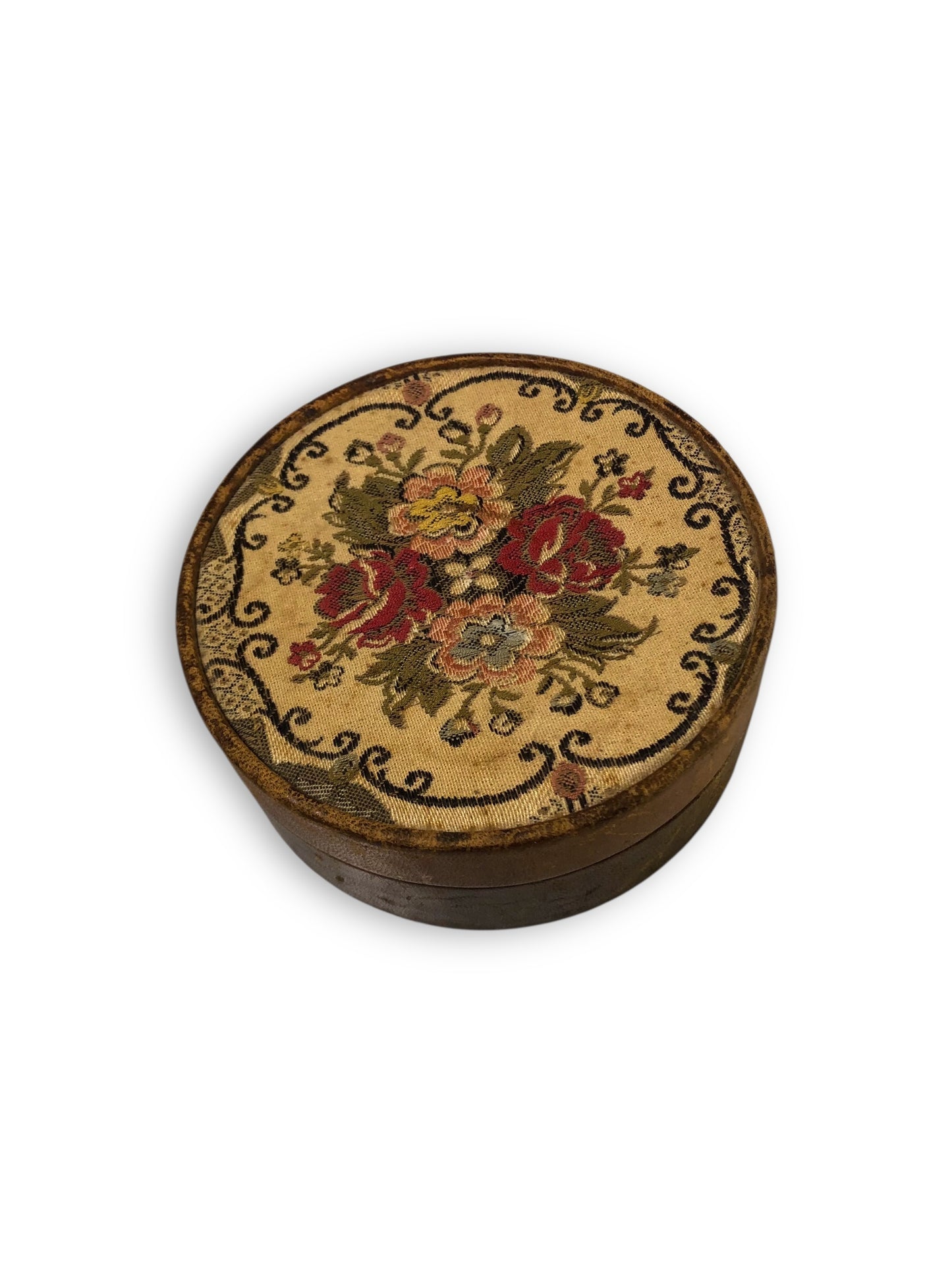 Vintage Wooden Trinket Box