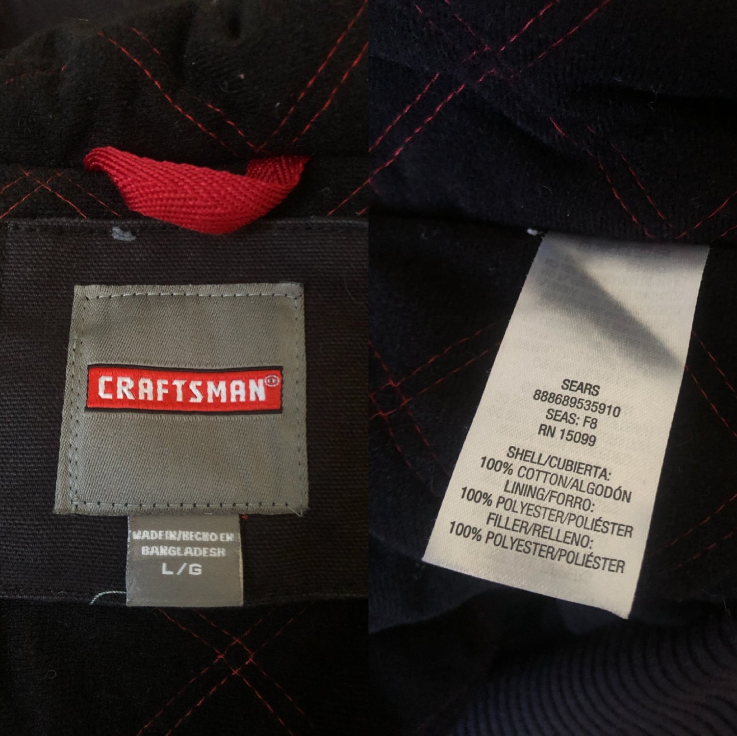 Y2K/Modern Craftsman Black Work Jacket (L/XL)