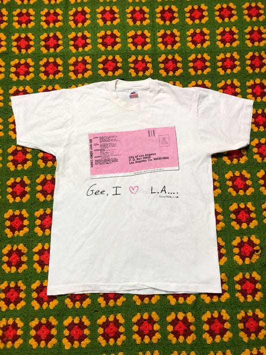 80’s Danny First ‘Gee, I Love LA…’ T-Shirt (L)