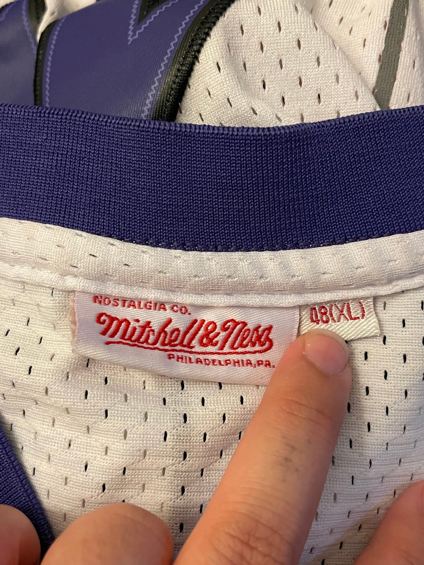 Y2K NBA Hardwood Classics Vince Carter Raptors Jersey (XL)