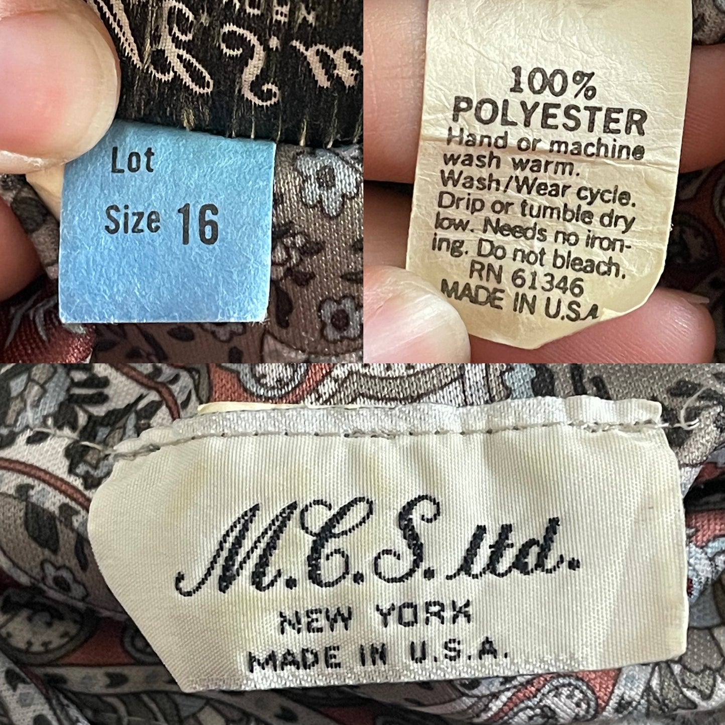 80’s Retro Midi Dress (1X)