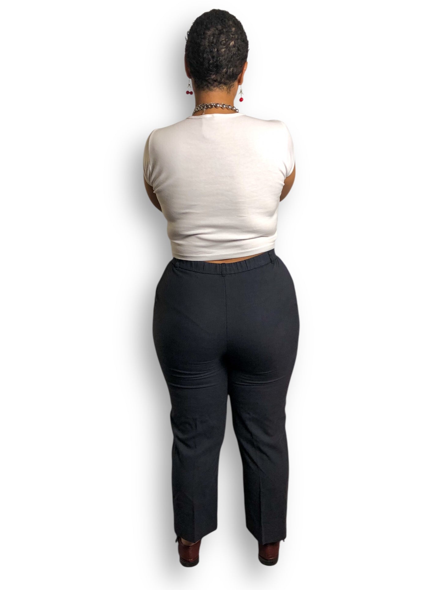 80’s/90’s Koret Black Trousers (XL)