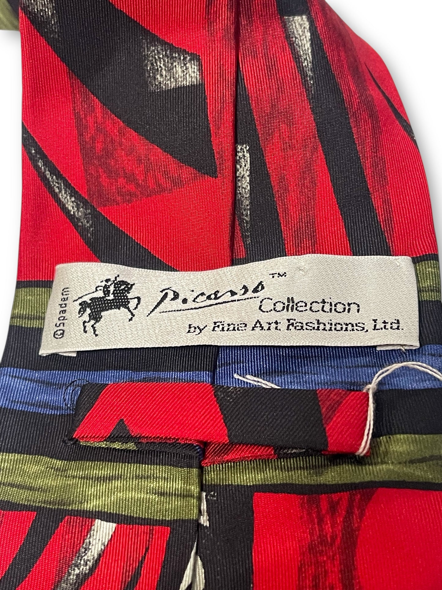 Vintage Picasso Collection by Fine Art Fashions Print Necktie