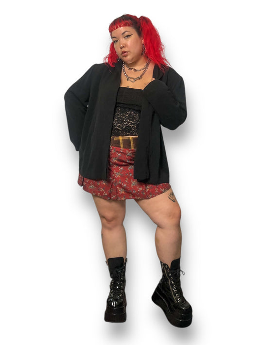 90’s Hino & Malee III Black Minimalist Blazer (M/L/XL/2X)