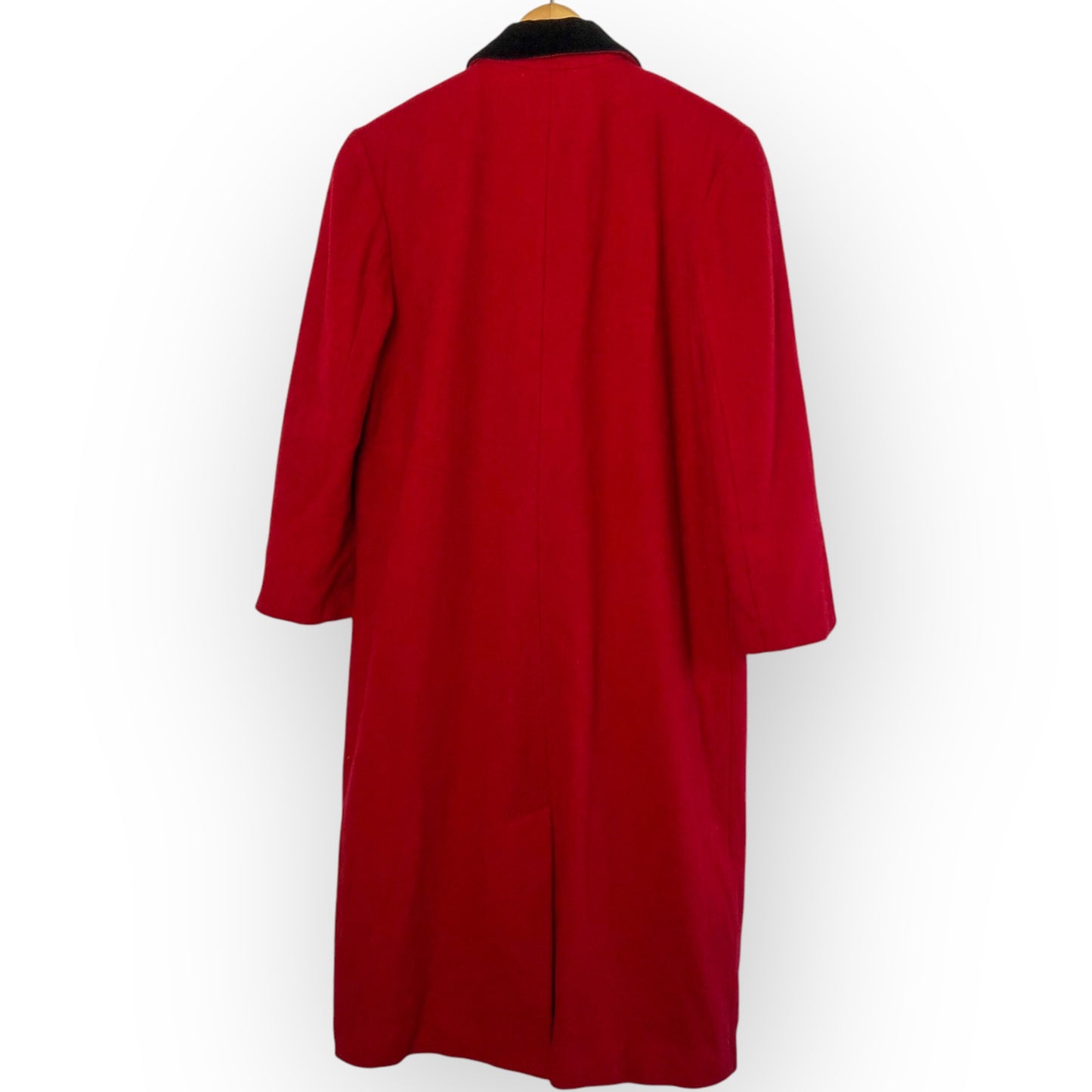 80’s Talbots Red Wool Trench Coat (L)