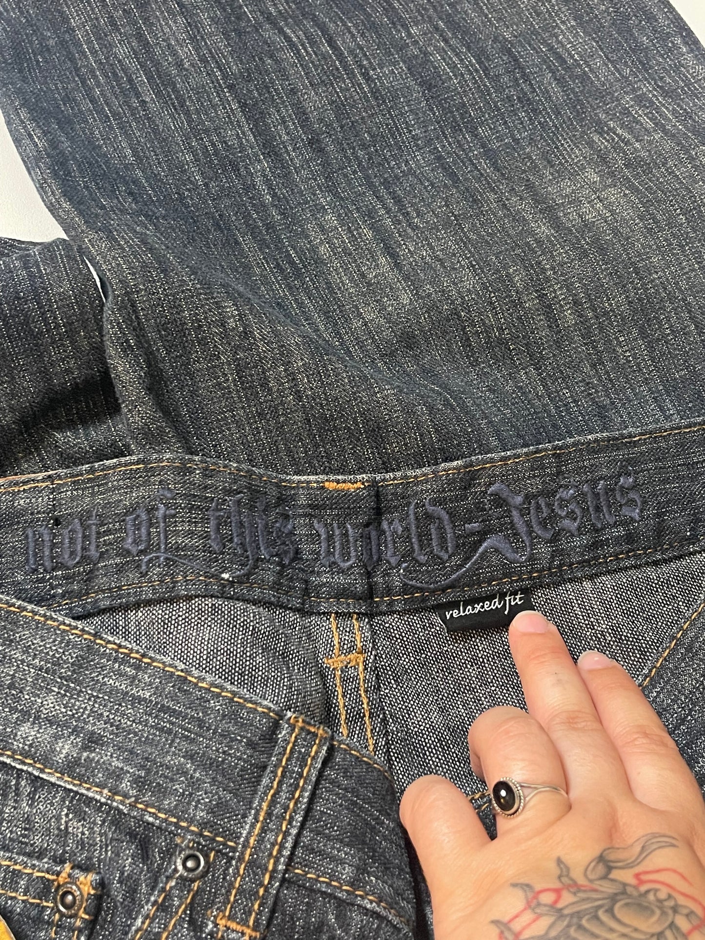 Deadstock Y2K Medium Wash Denim Jeans (M)