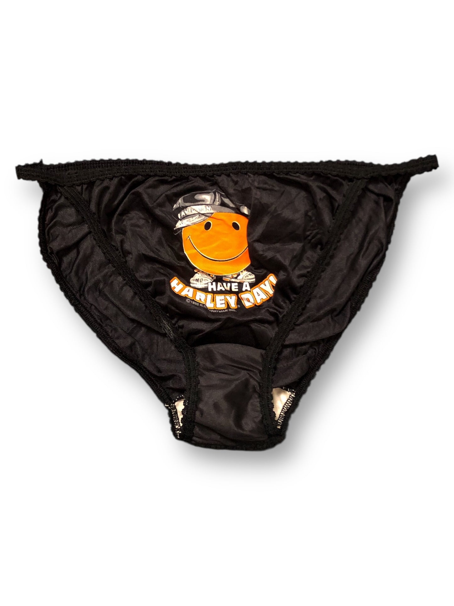 80’s Harley Davidson Black Panties (XS/S/M)