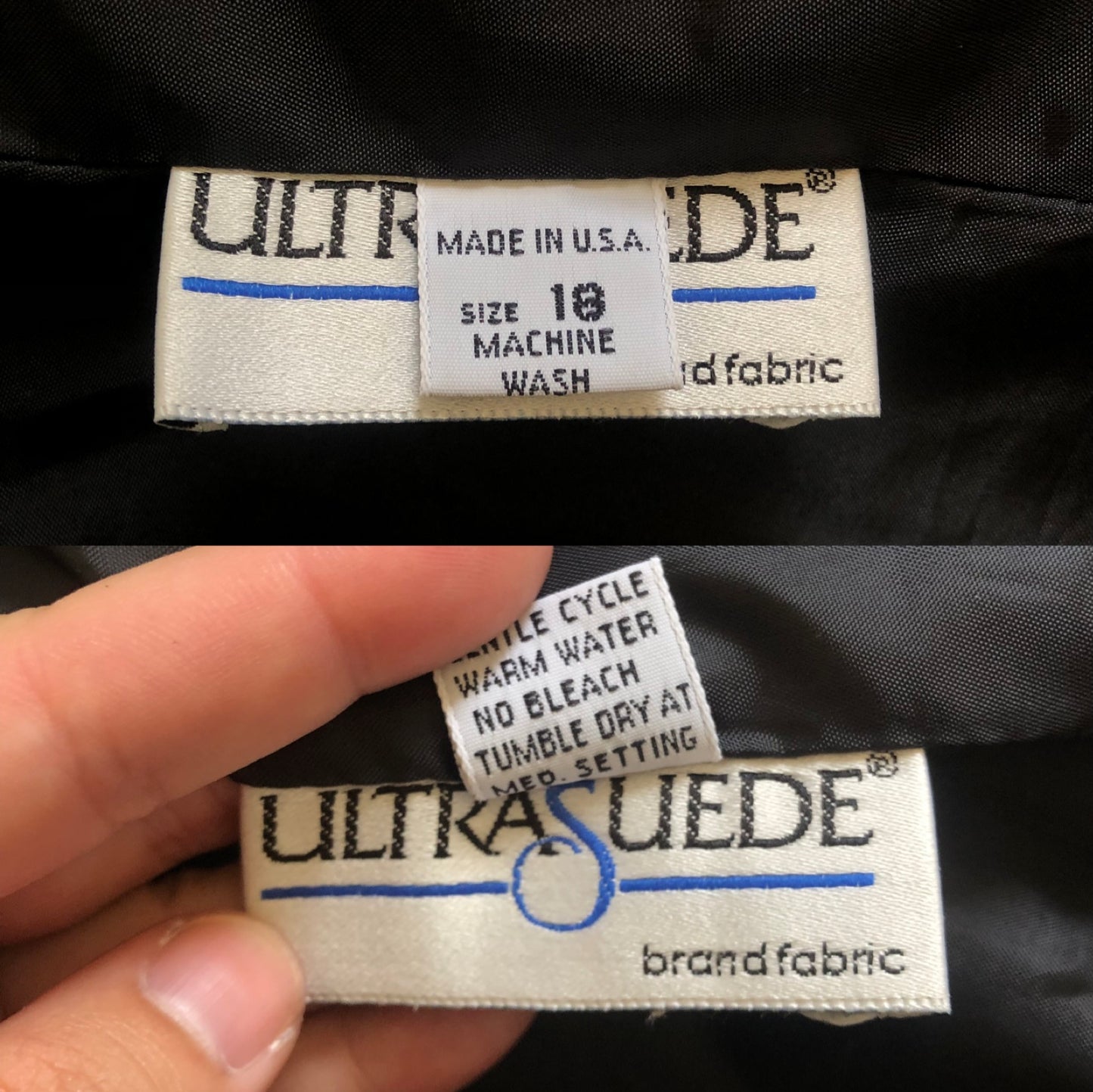 70’s/80’s Samuel Robert by Peter Hatsi Androu Black Trench Coat (2X)