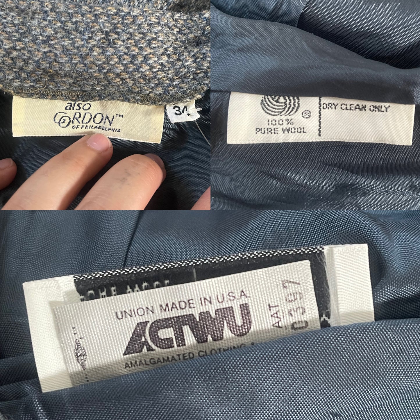 70’s Knit Pencil Skirt (XL/1X)