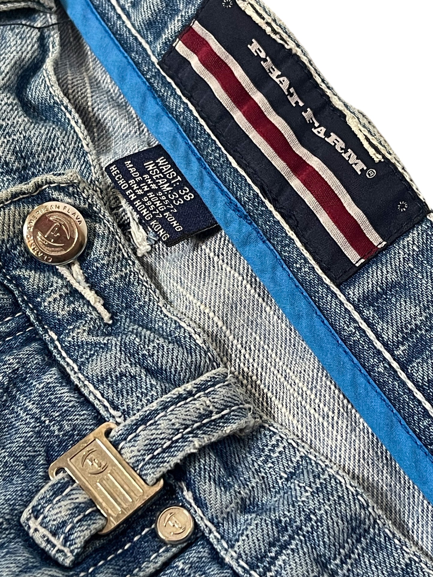 Y2K Phat Farm Baggy Denim Jeans (1X)