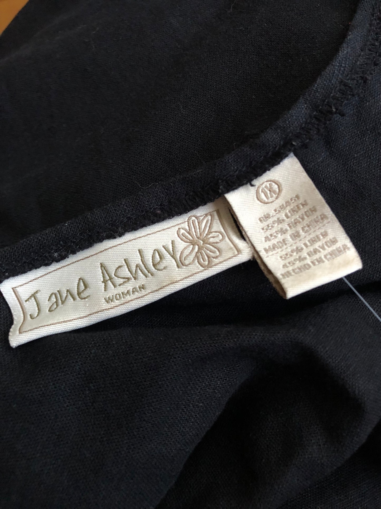 90’s/Y2K Jane Ashley Black Shift Dress (XL/2X)