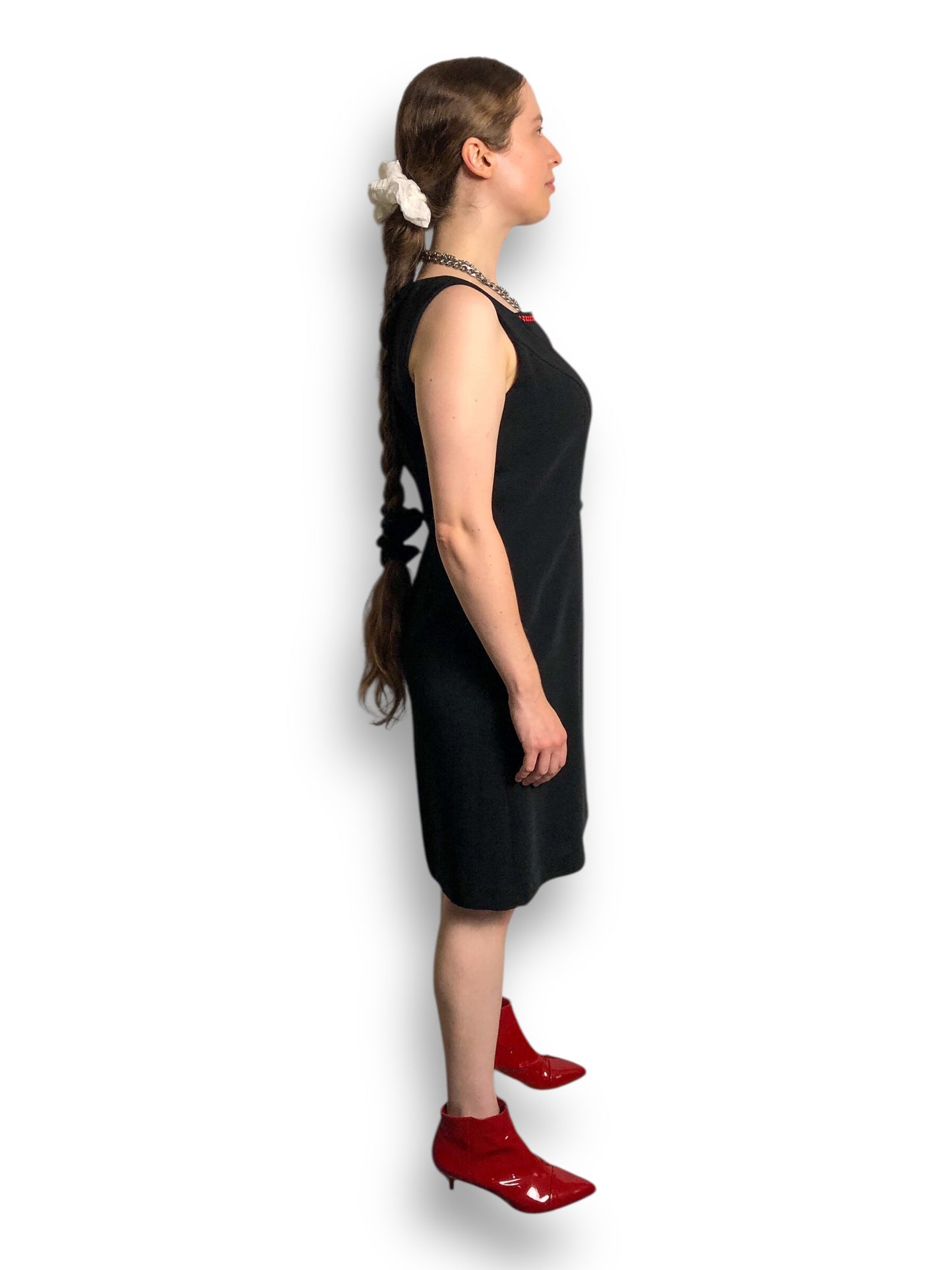 90’s/Y2K Black Pencil Dress (L)