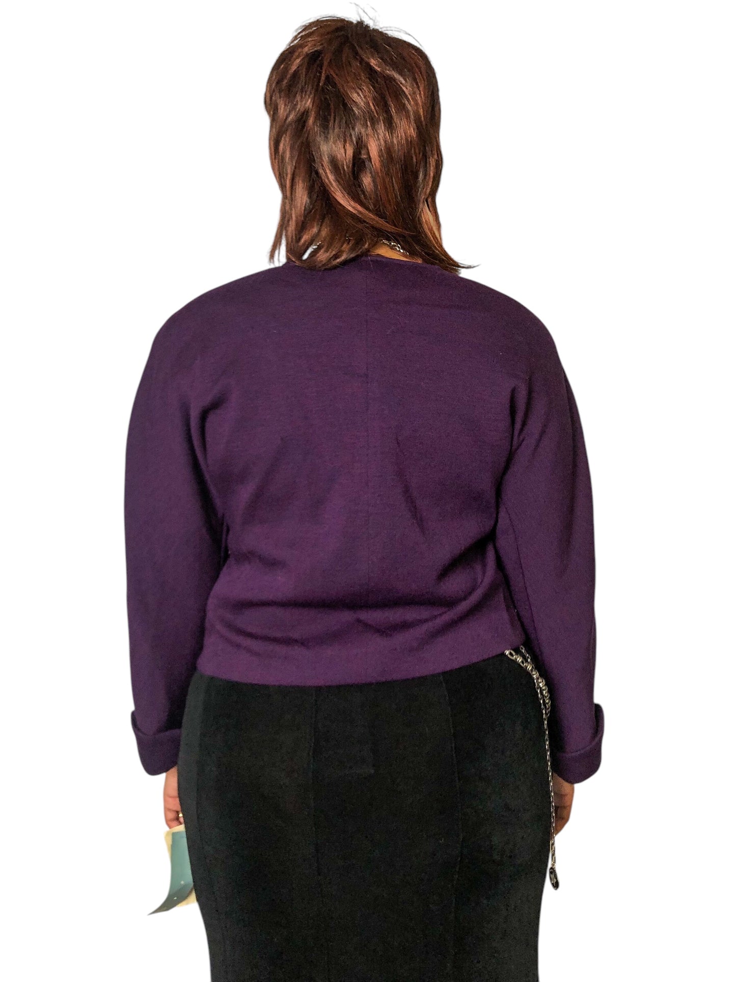 80’s/90’s Adrian-Avery Dark Purple Retro Blazer (XL)