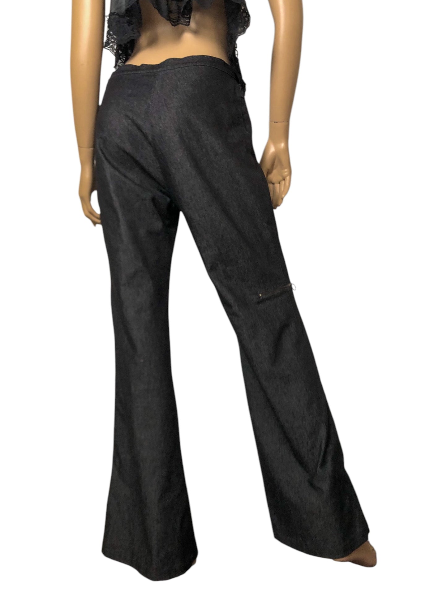 90’s/Y2K Cop. Copine Black Denim Jeans (L)