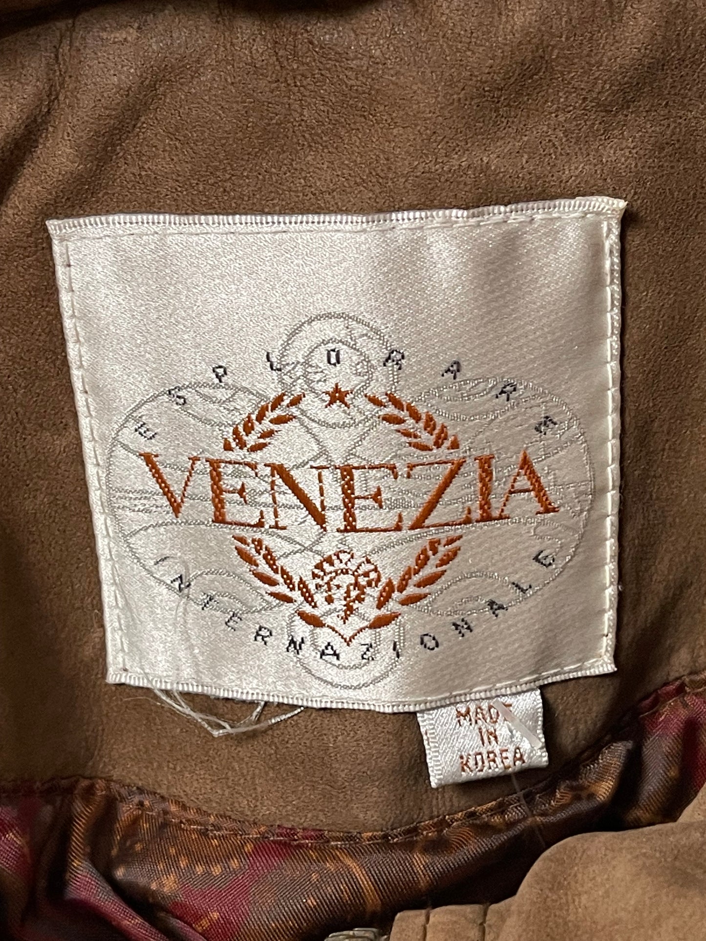 80’s Boho Leather Bomber Jacket (2X/3X/4X)