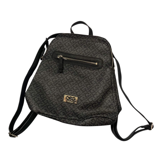 Y2K G by Guess Black Monogram Backpack