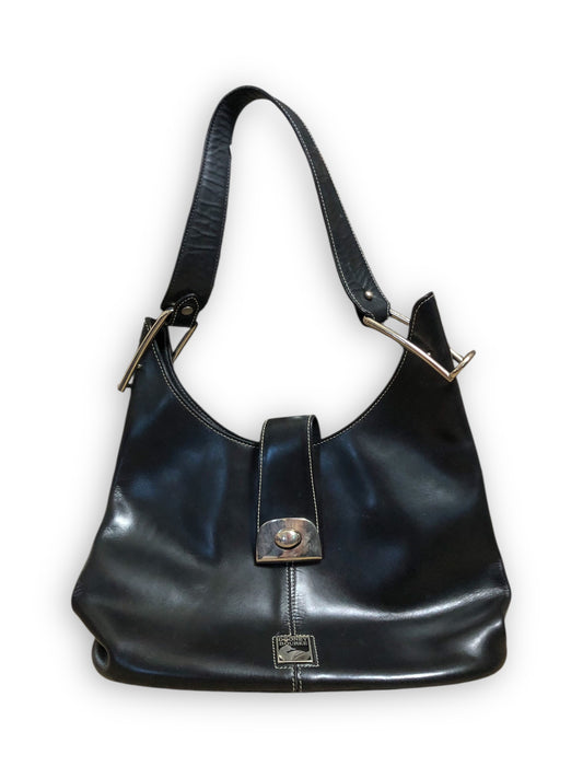 Vintage Dooney Bourke Black Leather Purse
