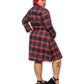 80’s Retro Grunge Shirt Dress (XL)