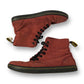 Dr. Martens Burgundy Shoreditch Canvas Sneakers (9)