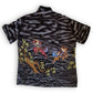 90’s Red Dragon by Kensington Graphic Print Button Down Shirt (L)