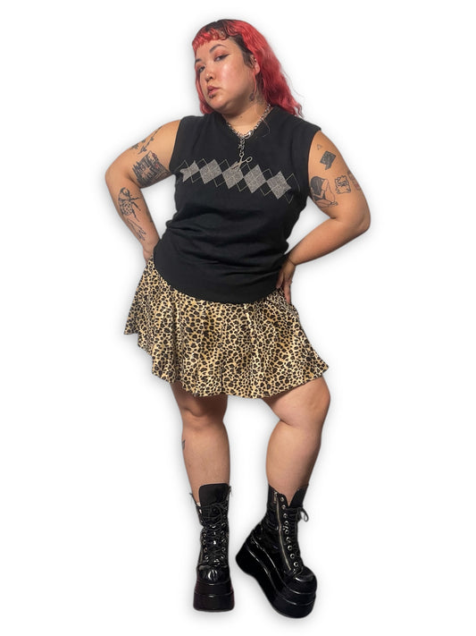 90’s/Y2K Argyle Plaid Sweater Vest (L/XL/1X/2X)