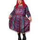 80’s Retro Print Midi Dress (2X/3X)