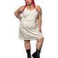 70’s White Slip Dress (2X)
