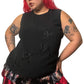 90’s After Dark Mesh Layered Tank Top (2X)