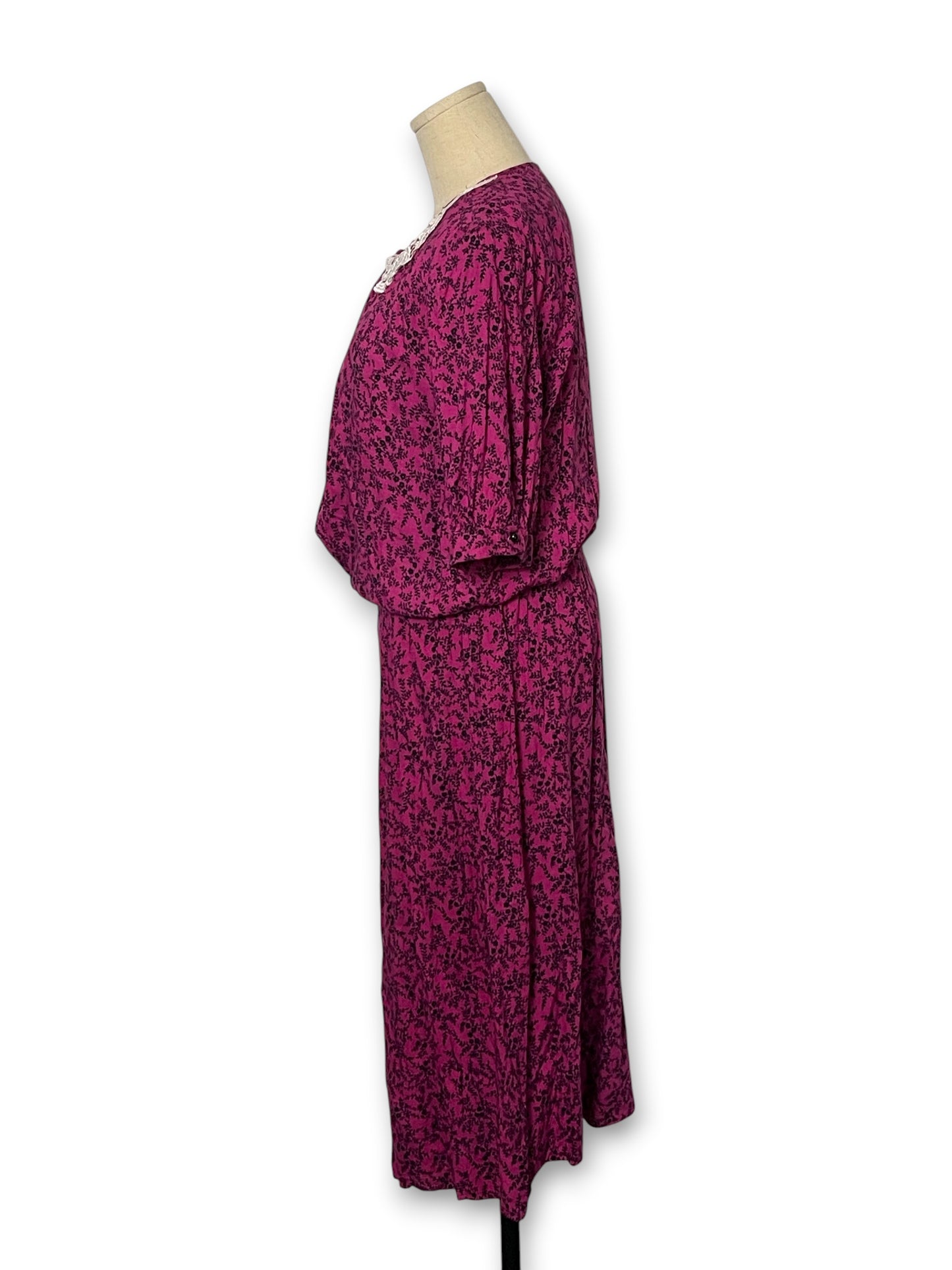 80’s Retro Grunge Midi Dress (L/XL)